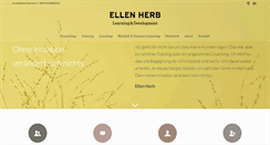 Desktop Screenshot of ellen-herb.com