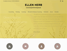 Tablet Screenshot of ellen-herb.com